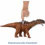 Jurassic World Figurine Dinosaure articulée Ampelosaurus, Gros Dégâts