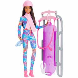 Mattel - Poupée Barbie Et Sa Luge