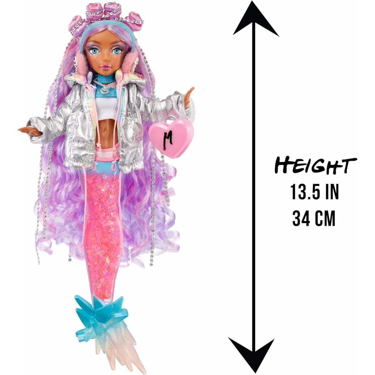 Mermaze Mermaidz Winter Waves - HARMONIQUE Mermaid Fashion Doll