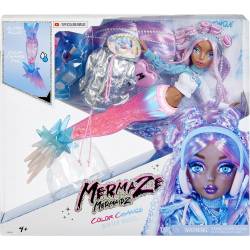 Mermaze Mermaidz Winter Waves - CRYSTABELLA Meerjungfrauen Puppe Flosse