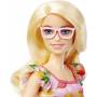 Barbie - Poupée Barbie Fashionistas Blonde avec Robe Imprimé Fruits