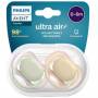 Sucettes Philips Avent Ultra Air 0-6 mois pack de 4
