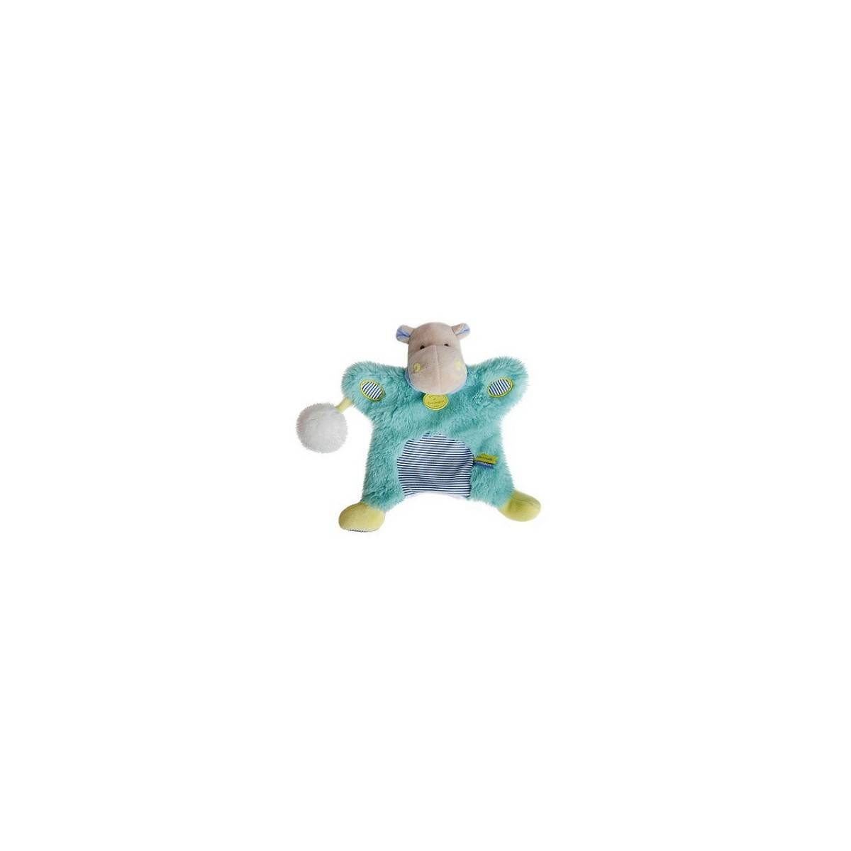 Doudou et Compagnie - Lovely Marionnette Pistache Hippopotame - DC3051