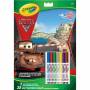 Disney - Crayola - Cars 2 - Set Coloriage - 20 Pages à Colorier et 7 Feutres Lavables