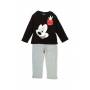 Mickey Mouse - Pyjama garçon polaire noir - 3 au 8 ans