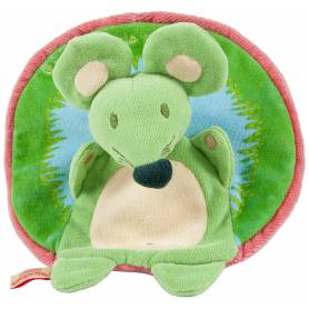 Baby To Love - Mouse-Snail Reversible Soft Toy + CD of 10 Nursery Rhymes Included