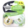 Tommee Tippee - Lot de 2 Sucettes Fun Style Animaux "Abeille/Tortue" - 0/6 mois
