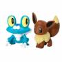 Tomy - Figurines Pokémon - Grenousse vs Evoli