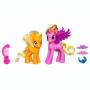 My Little Pony - Figurines - Princess Cadance et Applejack