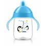 Philips Avent - Tasse bec anti-fuites Pingouin Bleu - 340 ml - 18 mois +