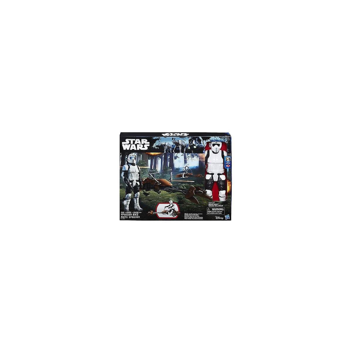 Star Wars - Figurine 30 cm et Véhicule Motojet