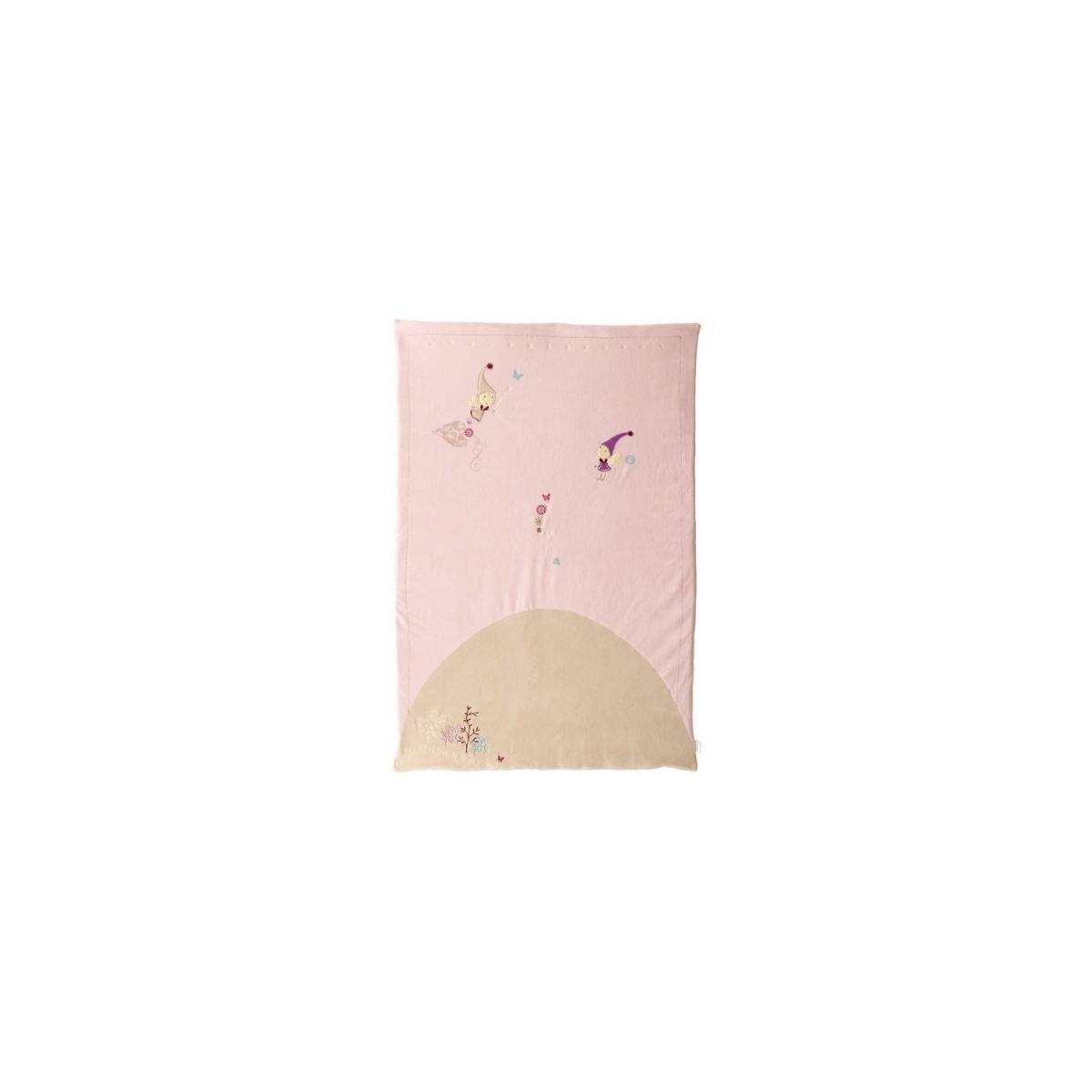 Babycalin - Edredon Couvre-Lit Léna 60 x 120 cm - Rose