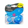 Tommee Tippee - Lot de 2 Sucettes Air Style - 0/6 Mois