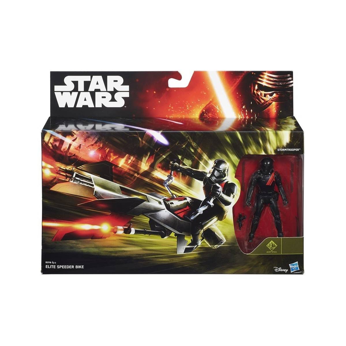 Star Wars - Véhicule Elite Speeder Bike et Figurine Stormtrooper - B3718