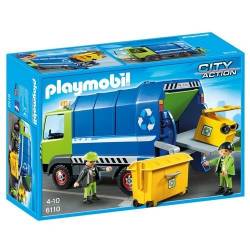 Playmobil - Camion de Recyclage à Ordure - 6110