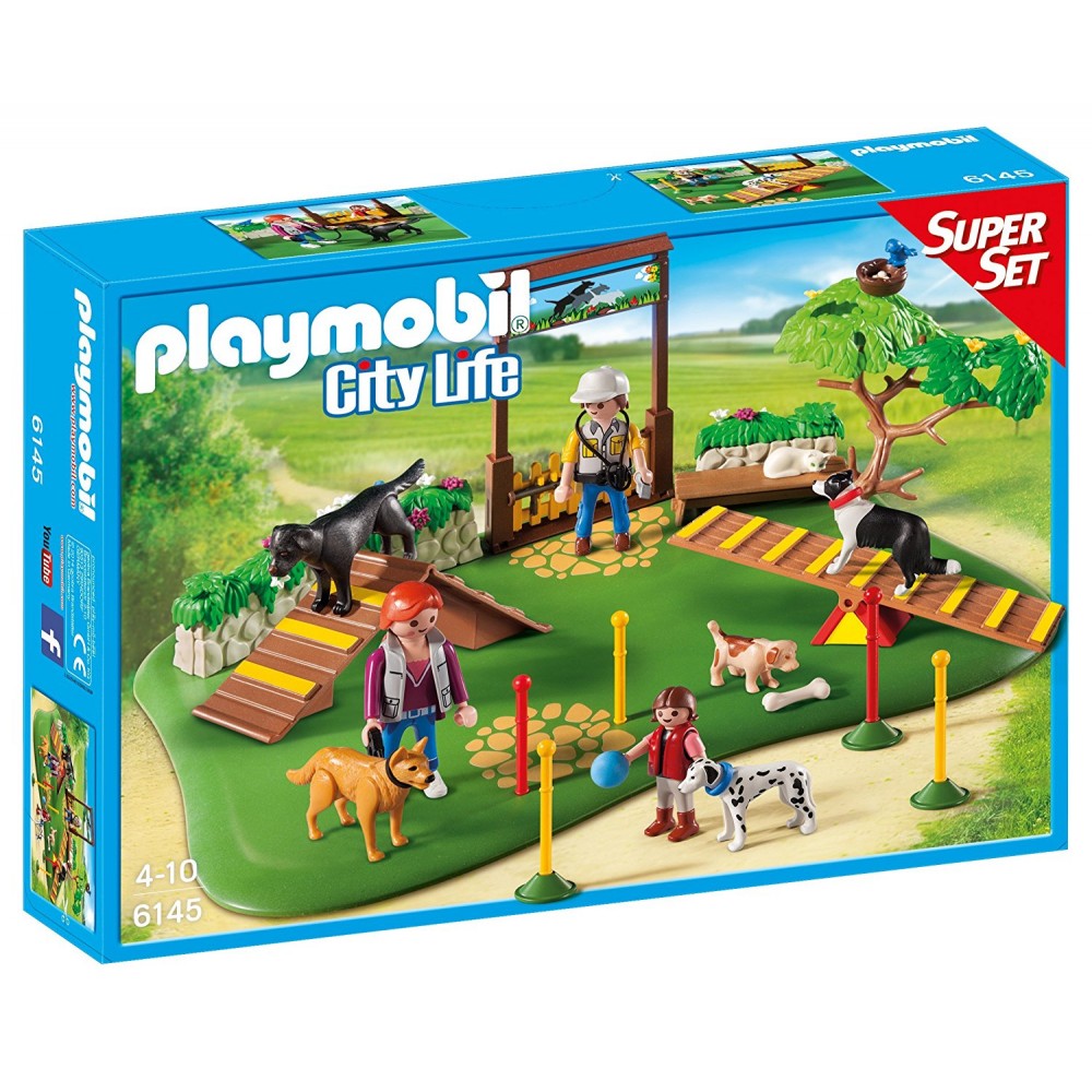 Playmobil - City Life - 6145 - Super Set Dog Training Center
