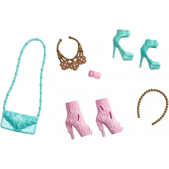 Barbie - Accessoires pour Barbie - Sac et Chaussures - CFX30