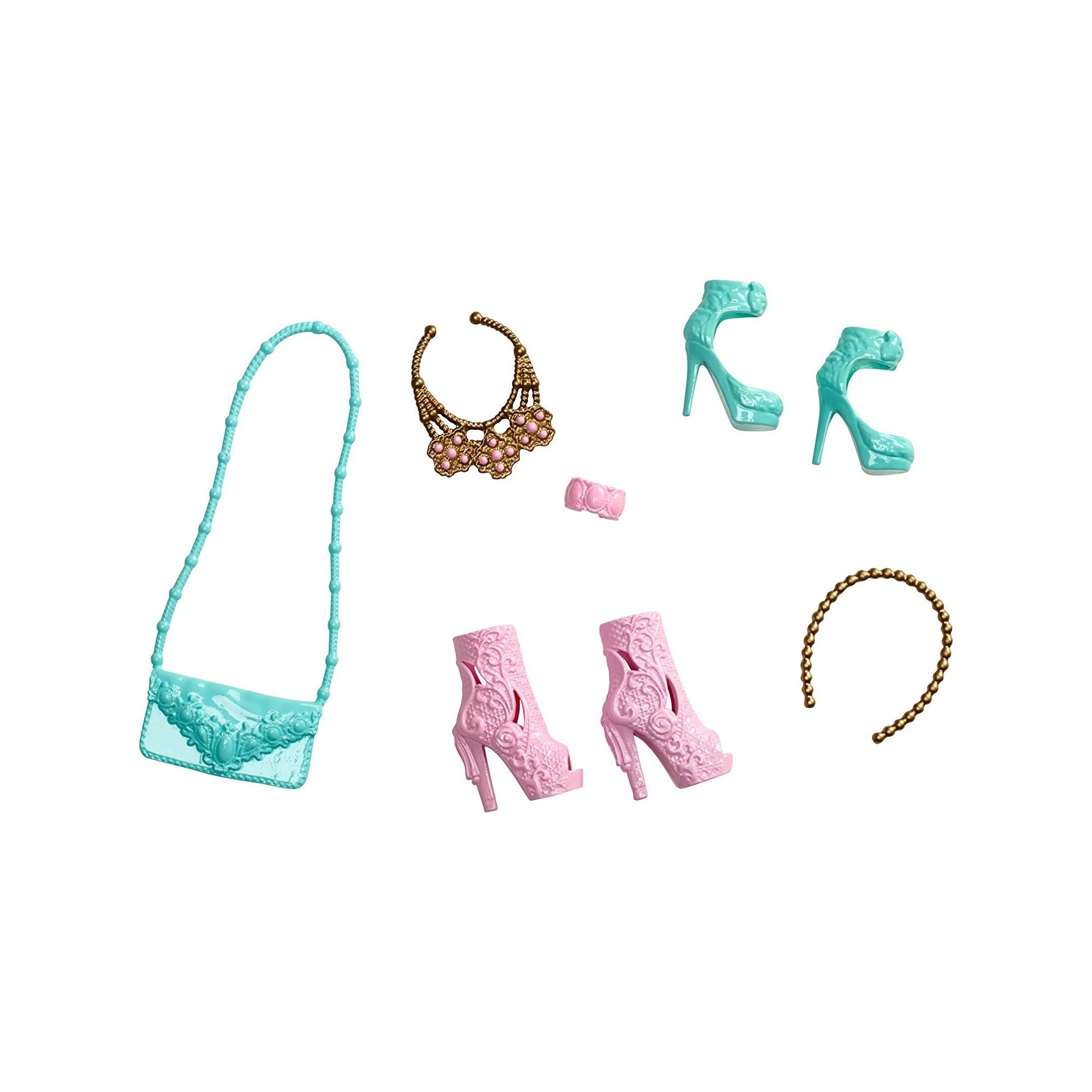 Barbie - Accessories Barbie - bag and shoes - CFX30