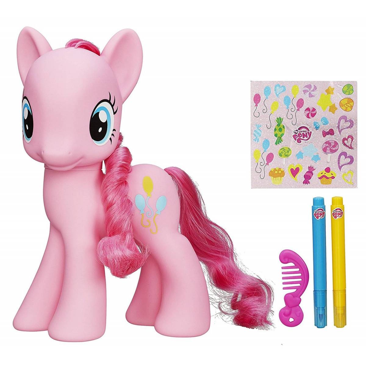 My Little Pony - Figurine à Décorer Pinkie Pie - 20 cm