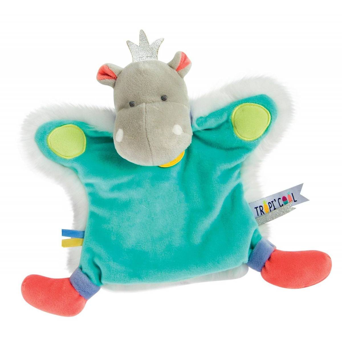 Doudou et Compagnie - Marionnette Hippo - 25 cm
