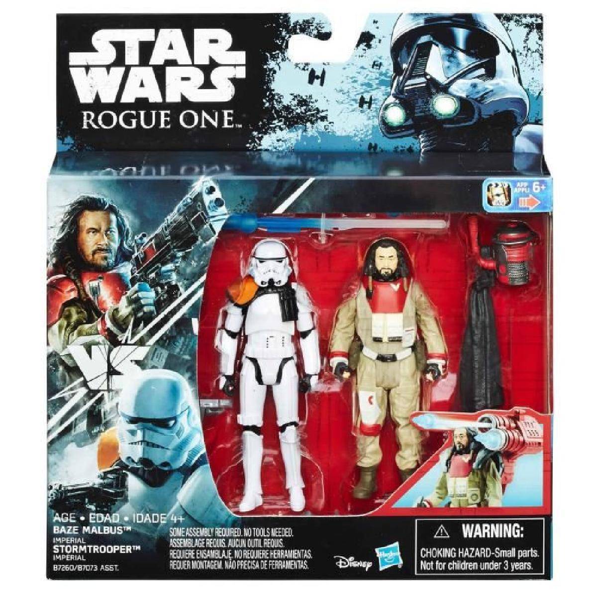 Star Wars - Pack de 2 Figurines - Baze Mabus et Stormtrooper