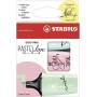 STABILO BOSS MINI - Lot de 3 Mini Surligneurs - Pastel Love - 07/03-57
