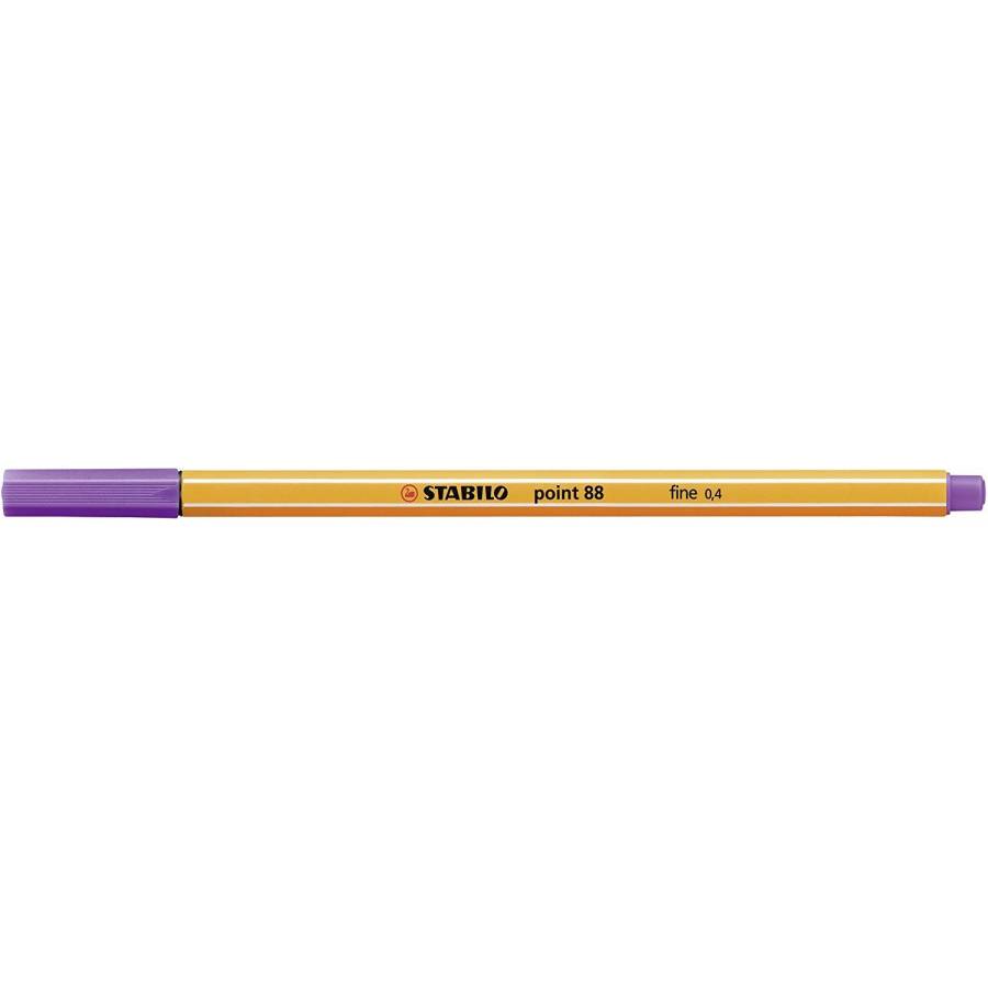 STABILO POINT 88 - Case of 8 Pastel Marker Pens