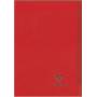 Clairefontaine - Cahier Koverbook Piqué Polypro Transparent - Grand Carreaux - 96 Pages -21 x 29.7 cm