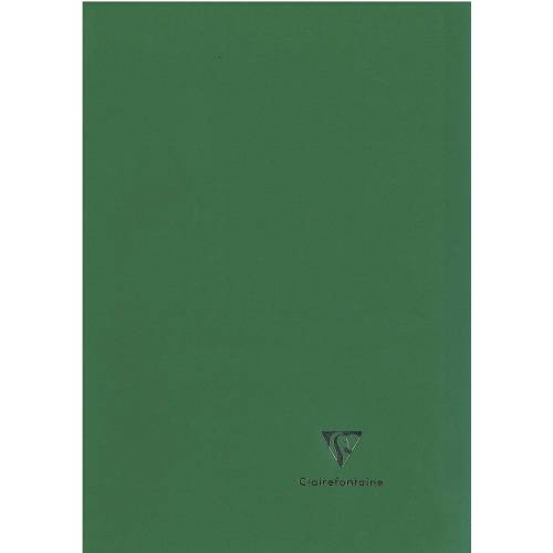 Clairefontaine - Cahiers Koverbook Piqué Polypro Opaque - Grands Carreaux - 96 Pages - 24 x 32 cm