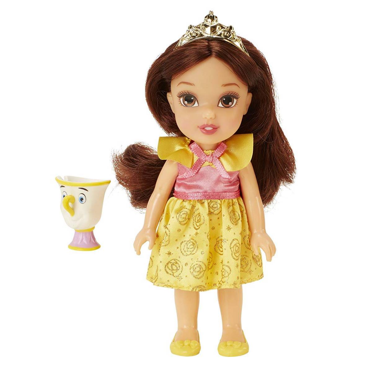 Petite Poupée Belle et Zip Princesse Disney - 15 cm