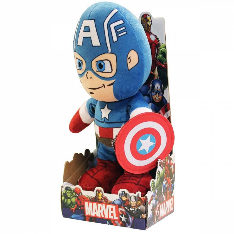 Doux en Peluche Hero Captain America Iron Man Spiderman Peluche Jouet Cadeaux pour enfants 