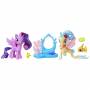 My Little Pony - Lot de 2 Poneys Moments d'Amitié - Princess Twilight Sparkle et Princess Skystar