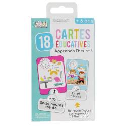 Educational Card I'm Learning Time -24 pieces