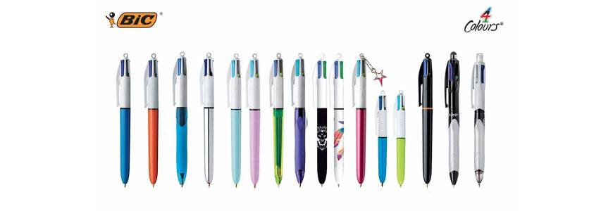 4 bolígrafos de colores