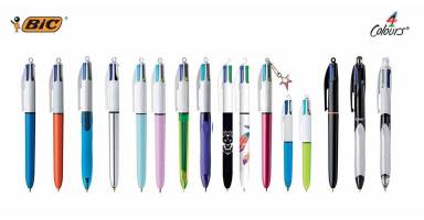 4 bolígrafos de colores